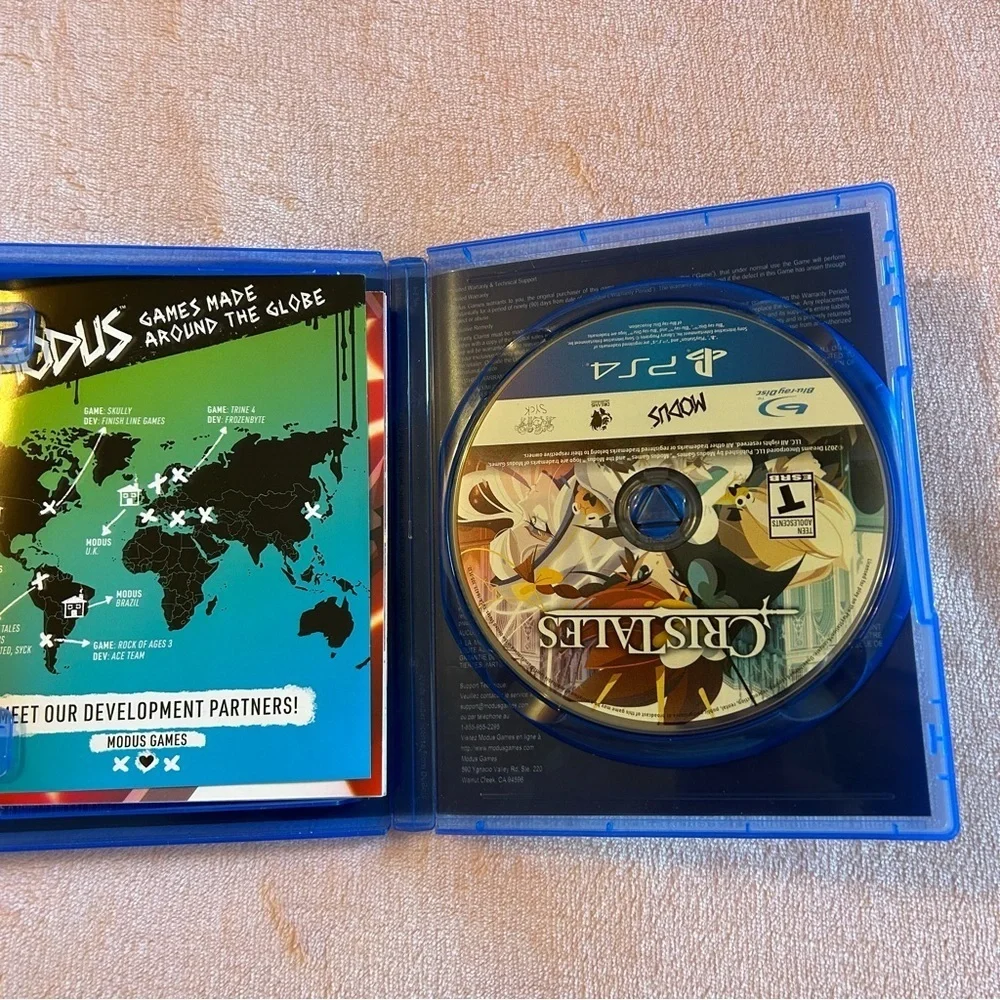✨4 for $20✨ CRISTALES PS4 game excellent pre-owned condition